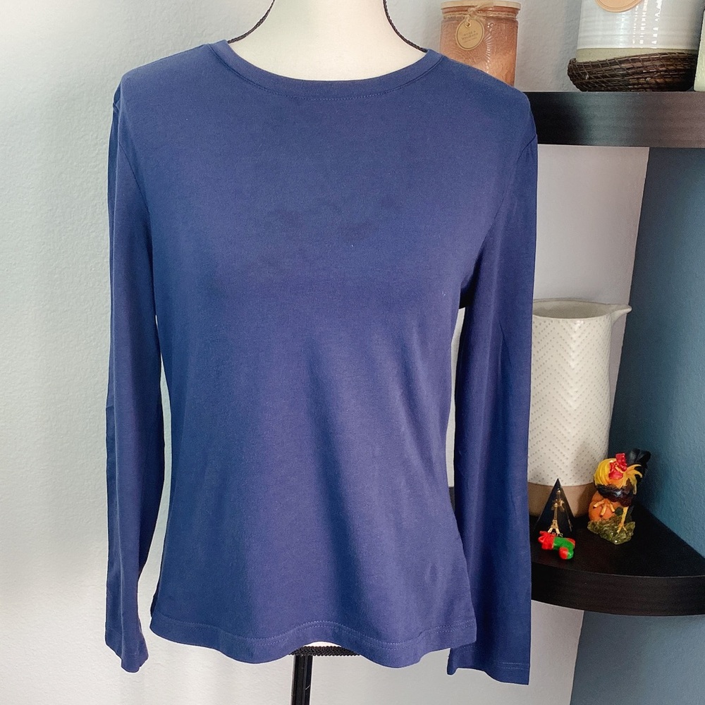 BLT Blue Long Sleeve Top